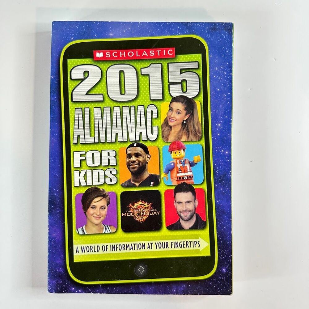 2/$6 2015 Almanac For Kids-World of Information book by Scholastic (Paperback)
